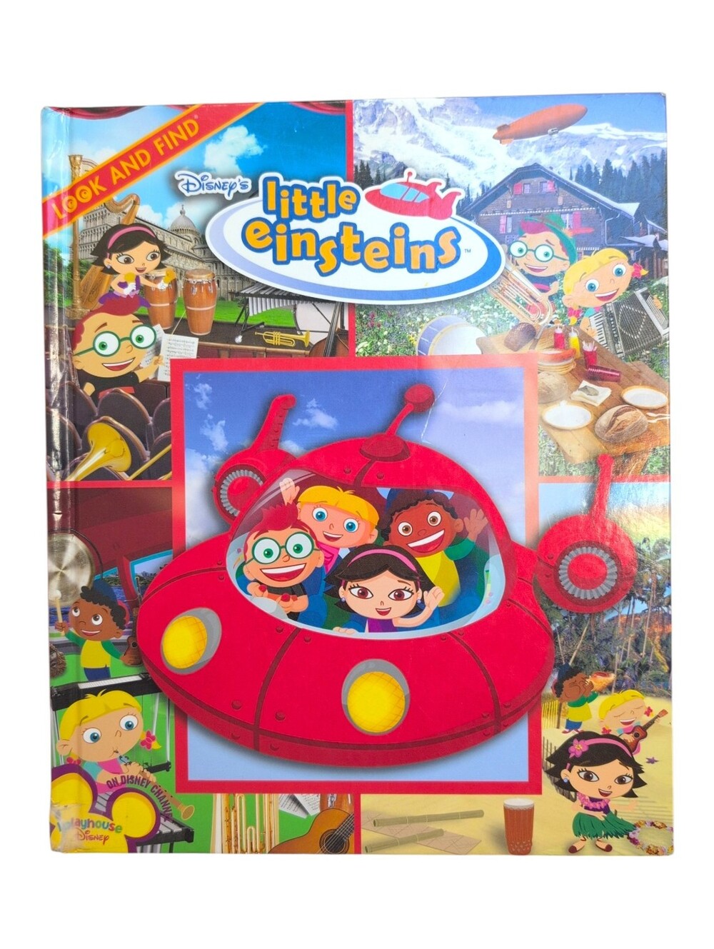 🍁2/$7🍁DISNEY'S Little Einsteins Look And Find Hardcover Book